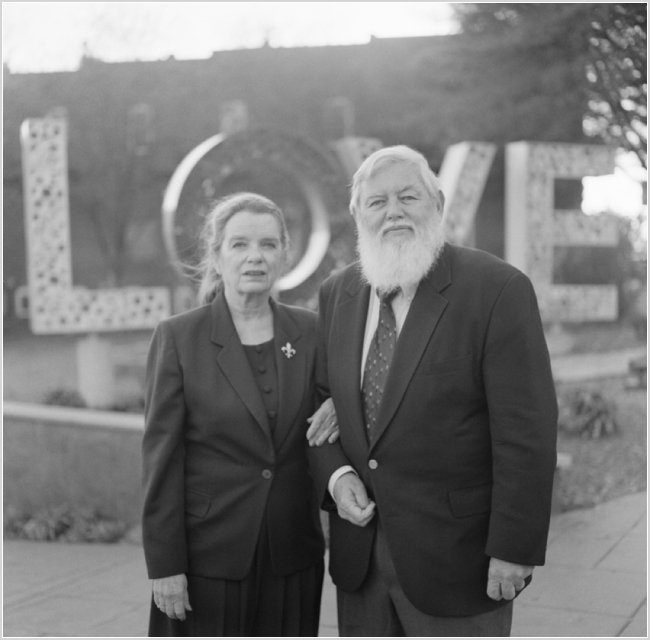 jason keefer photography love sign culpeper fifty year wedding anniversary black and white medium format film
