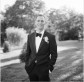 jason keefer photography charlottesville washington dc inn at willow grove orange va wedding groom portrait rolleiflex black and white film