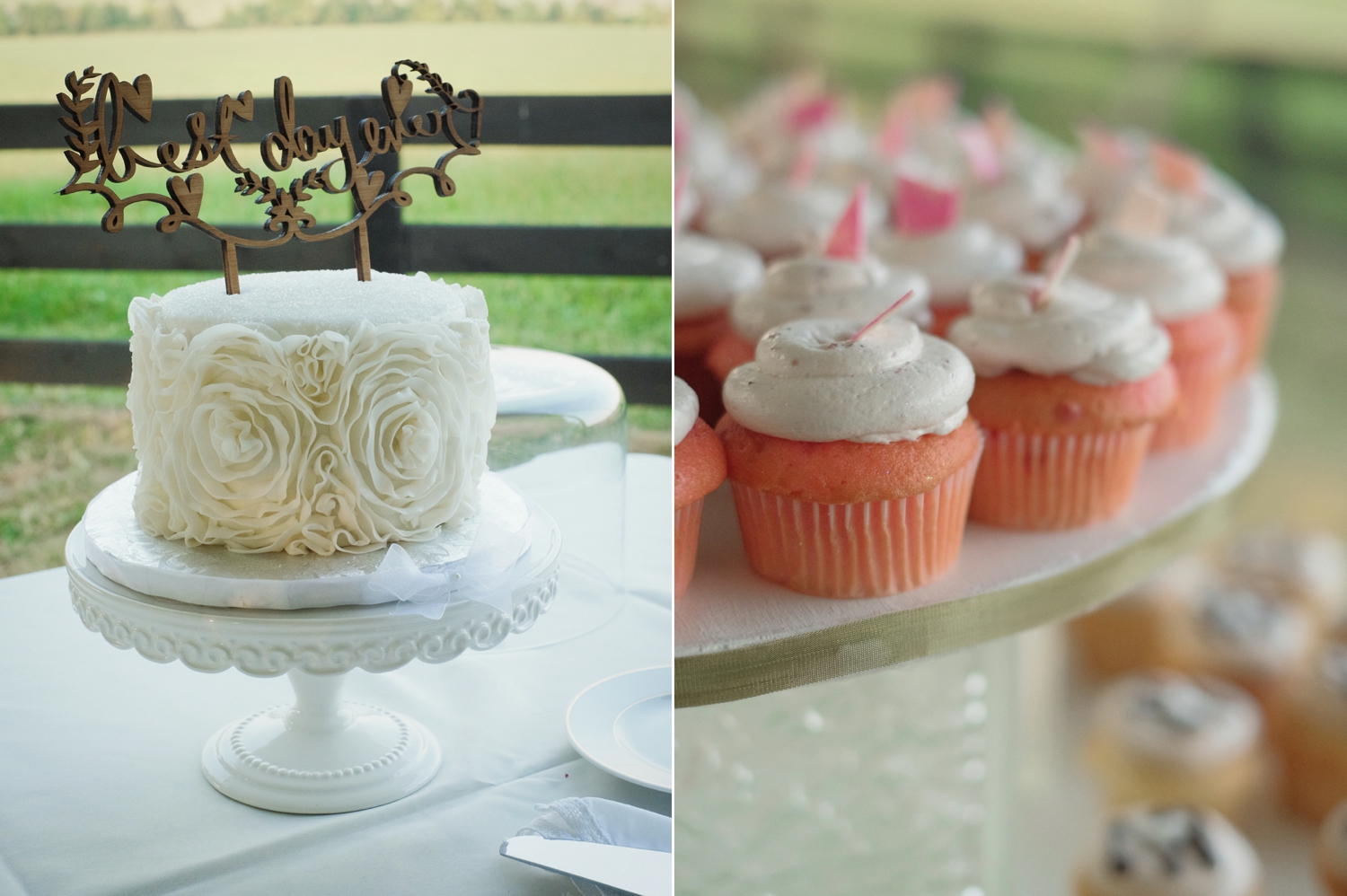 jason keefer photography wedding cake and cupcakes