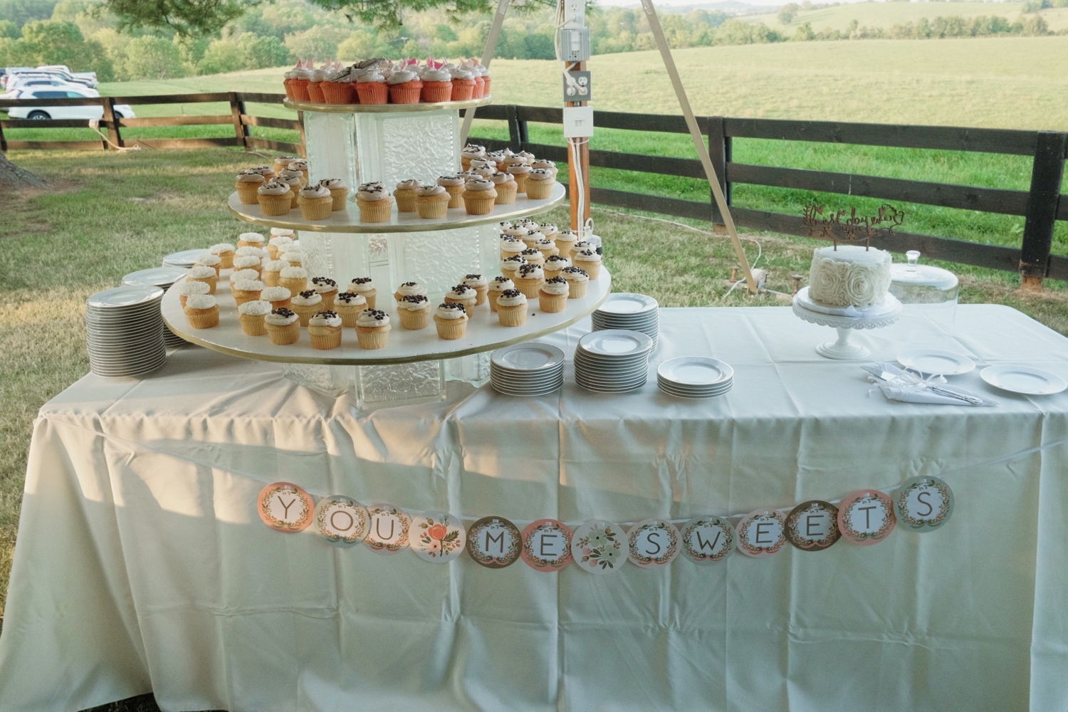 jason keefer photography wedding cake and cupcakes